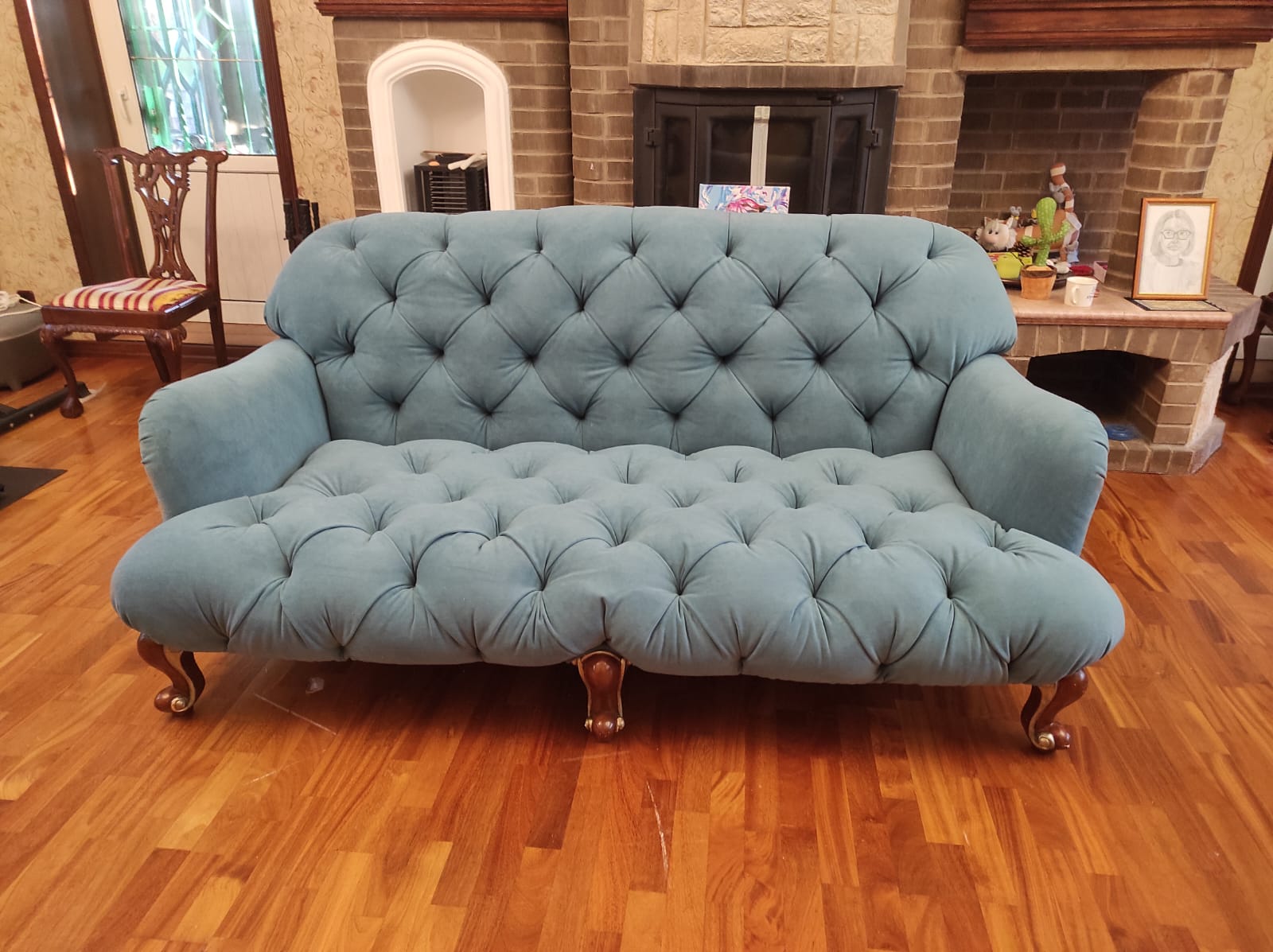 Перетяжка дивана. Новохохловская